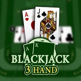 Blackjack 3H (Habanero) online game logo by Habanero on au-wildhub.com