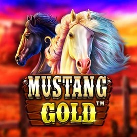 Mustang Gold logo by Pragmatic Play at WildHub Casino