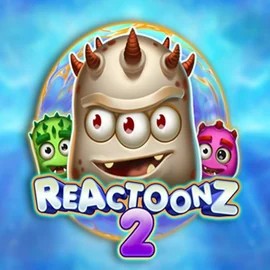Reactoonz 2 logo – Slots by Play'n GO at WildHub Casino
